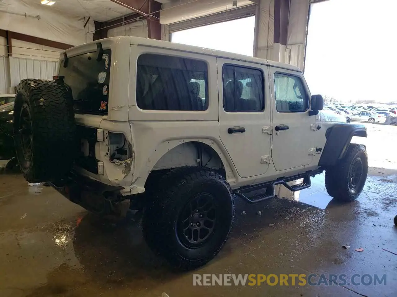 3 fotografías del automóvil dañado 1C4HJXDG3PW635415 JEEP WRANGLER 2023
