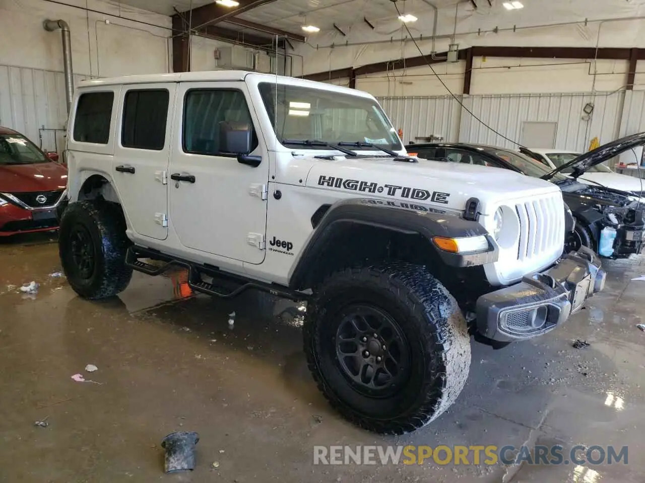 4 fotografías del automóvil dañado 1C4HJXDG3PW635415 JEEP WRANGLER 2023