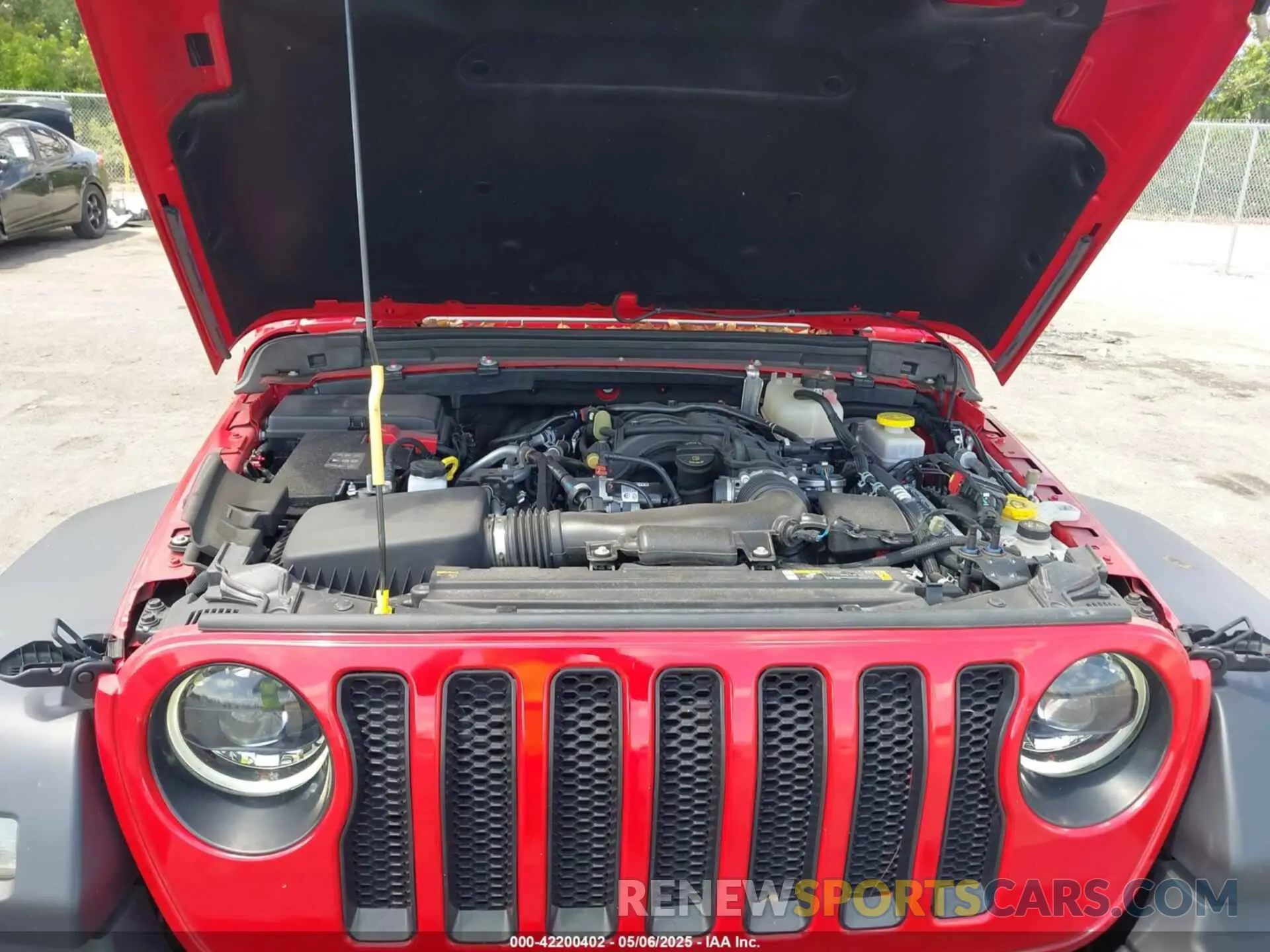 10 fotografías del automóvil dañado 1C4HJXDG4PW678113 JEEP WRANGLER 2023