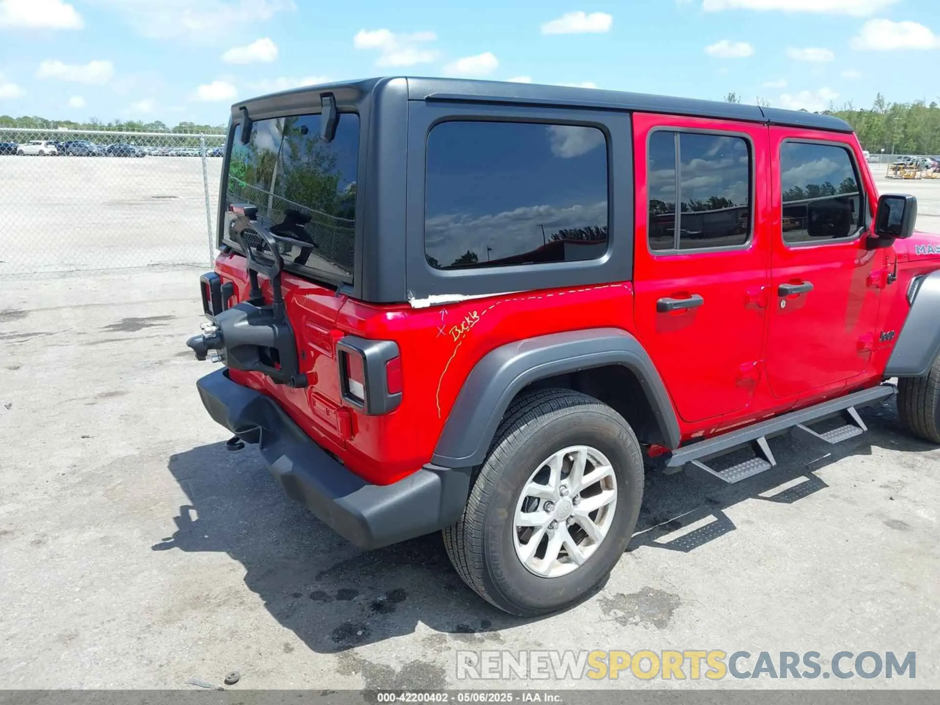 6 fotografías del automóvil dañado 1C4HJXDG4PW678113 JEEP WRANGLER 2023