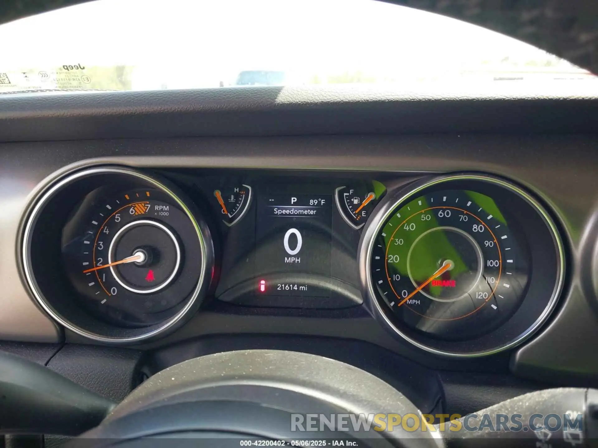 7 fotografías del automóvil dañado 1C4HJXDG4PW678113 JEEP WRANGLER 2023