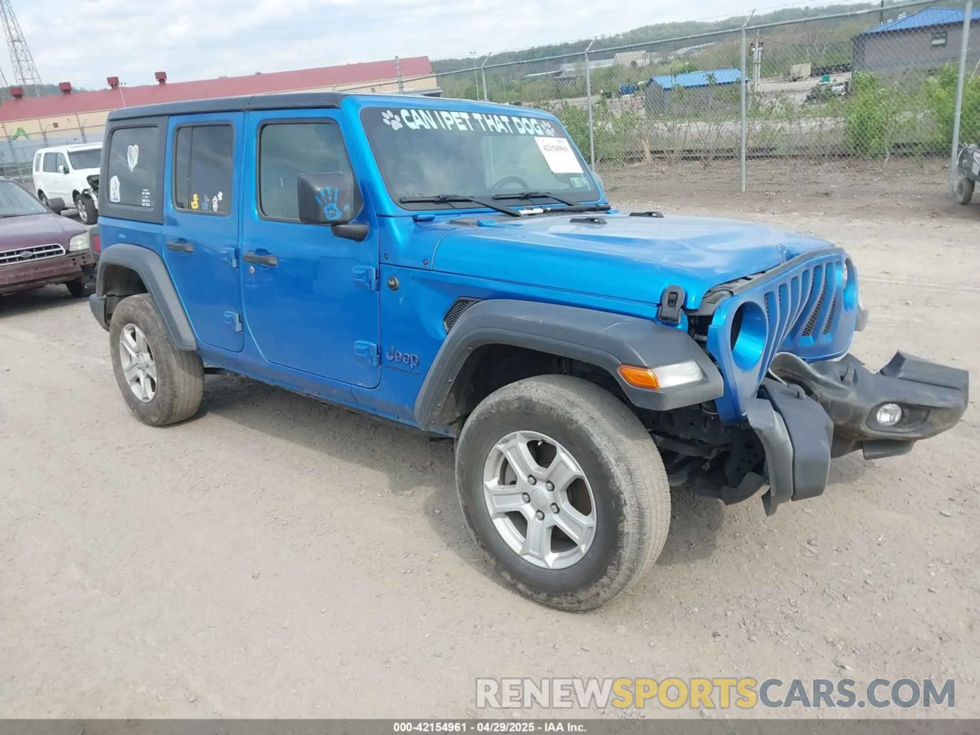 1 fotografías del automóvil dañado 1C4HJXDG5PW530309 JEEP WRANGLER 2023