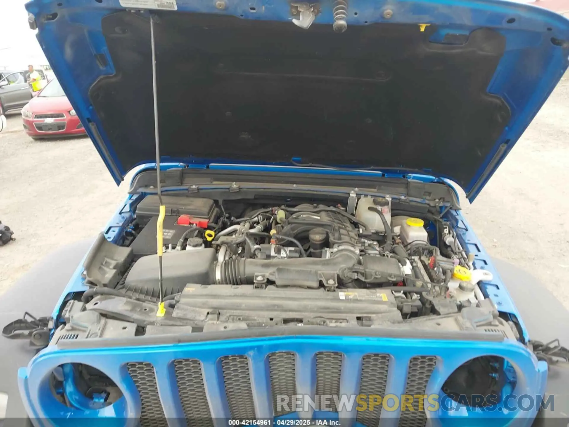 10 fotografías del automóvil dañado 1C4HJXDG5PW530309 JEEP WRANGLER 2023