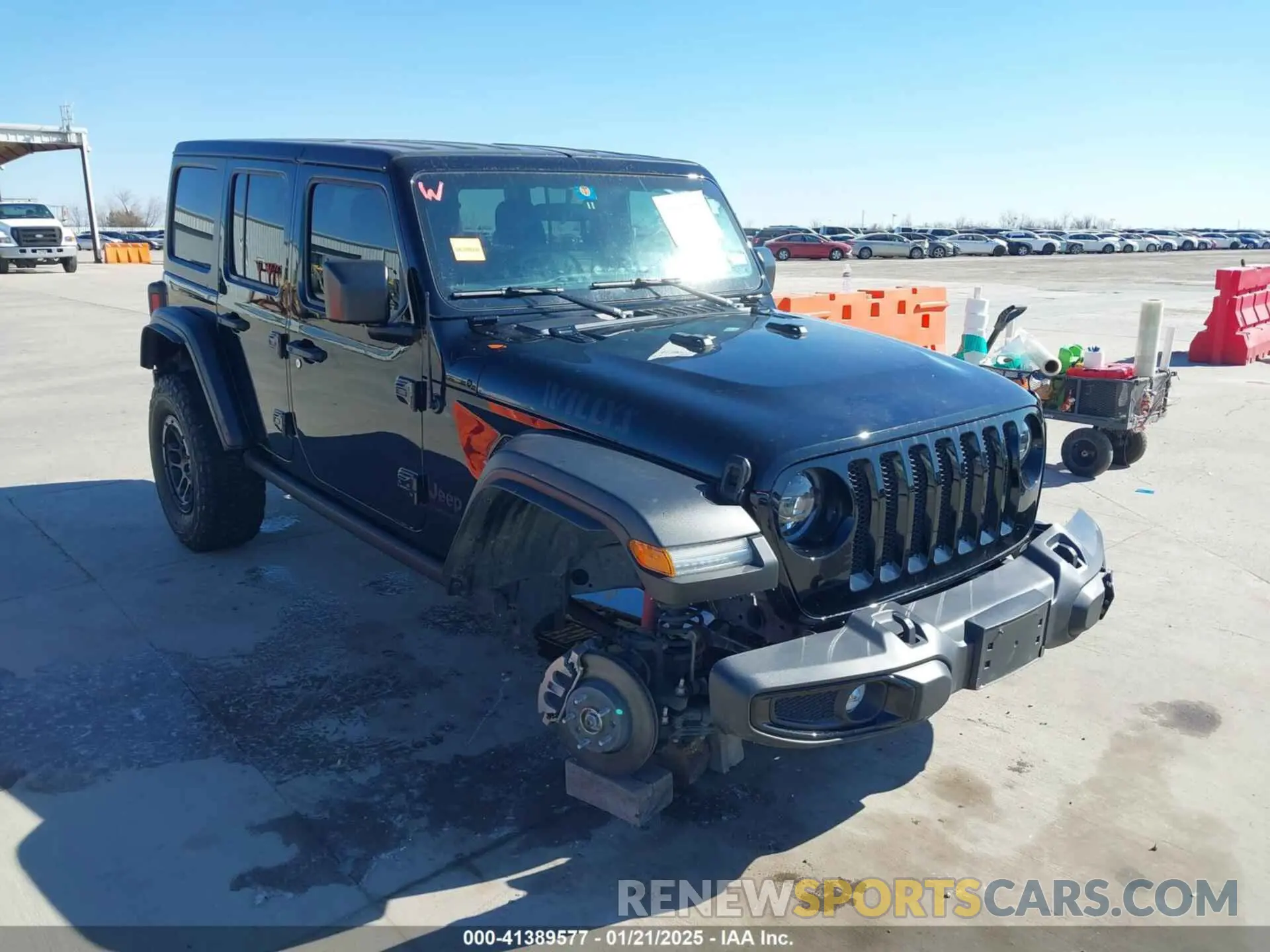 1 fotografías del automóvil dañado 1C4HJXDG5PW530892 JEEP WRANGLER 2023