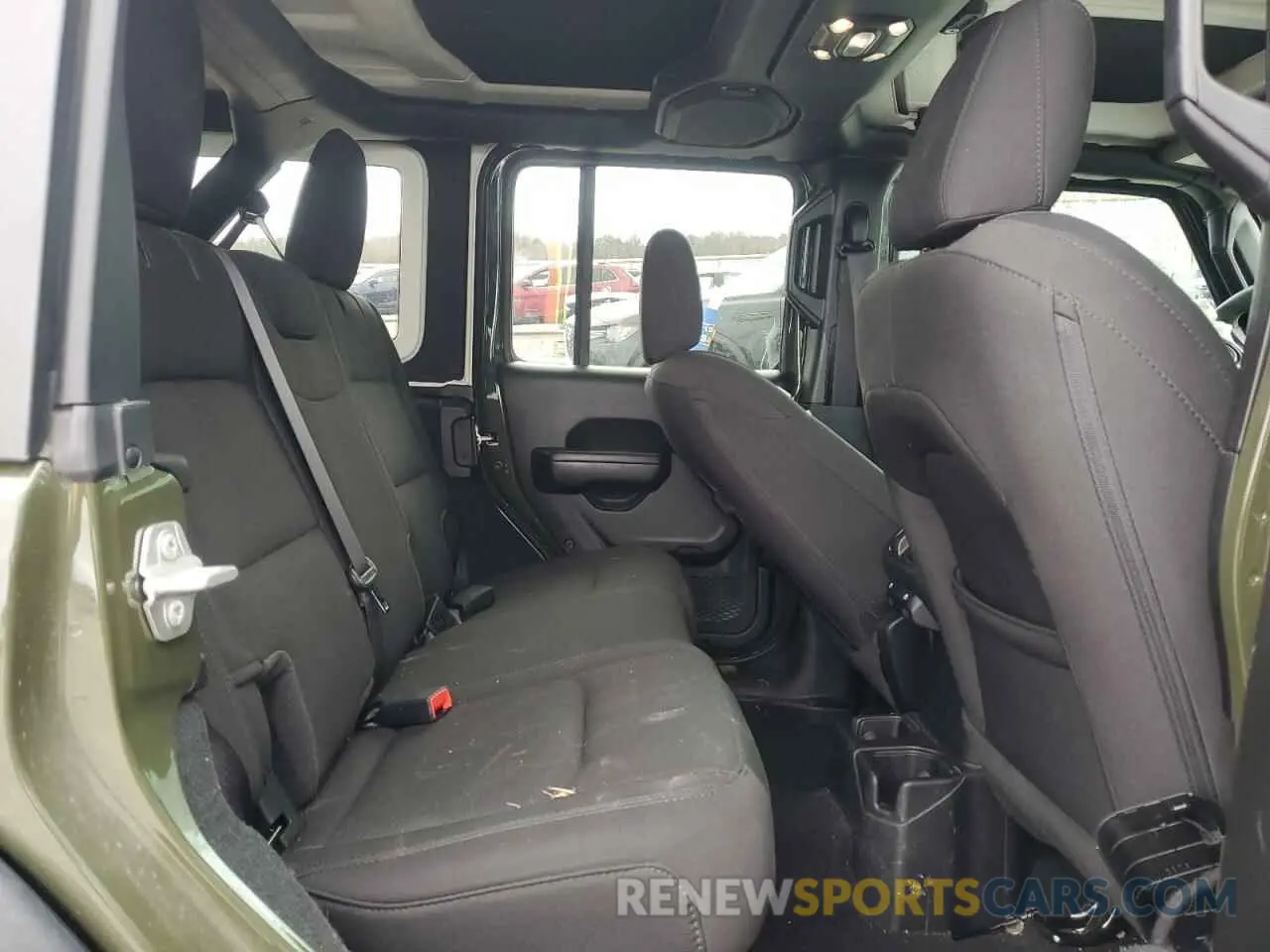 10 fotografías del automóvil dañado 1C4HJXDG5PW648280 JEEP WRANGLER 2023
