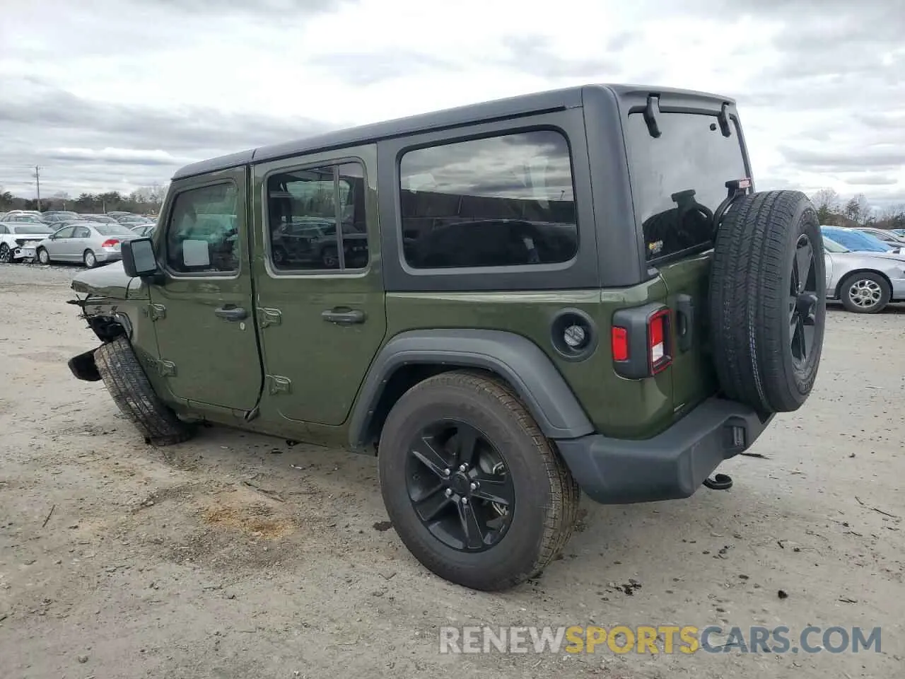 2 fotografías del automóvil dañado 1C4HJXDG5PW648280 JEEP WRANGLER 2023