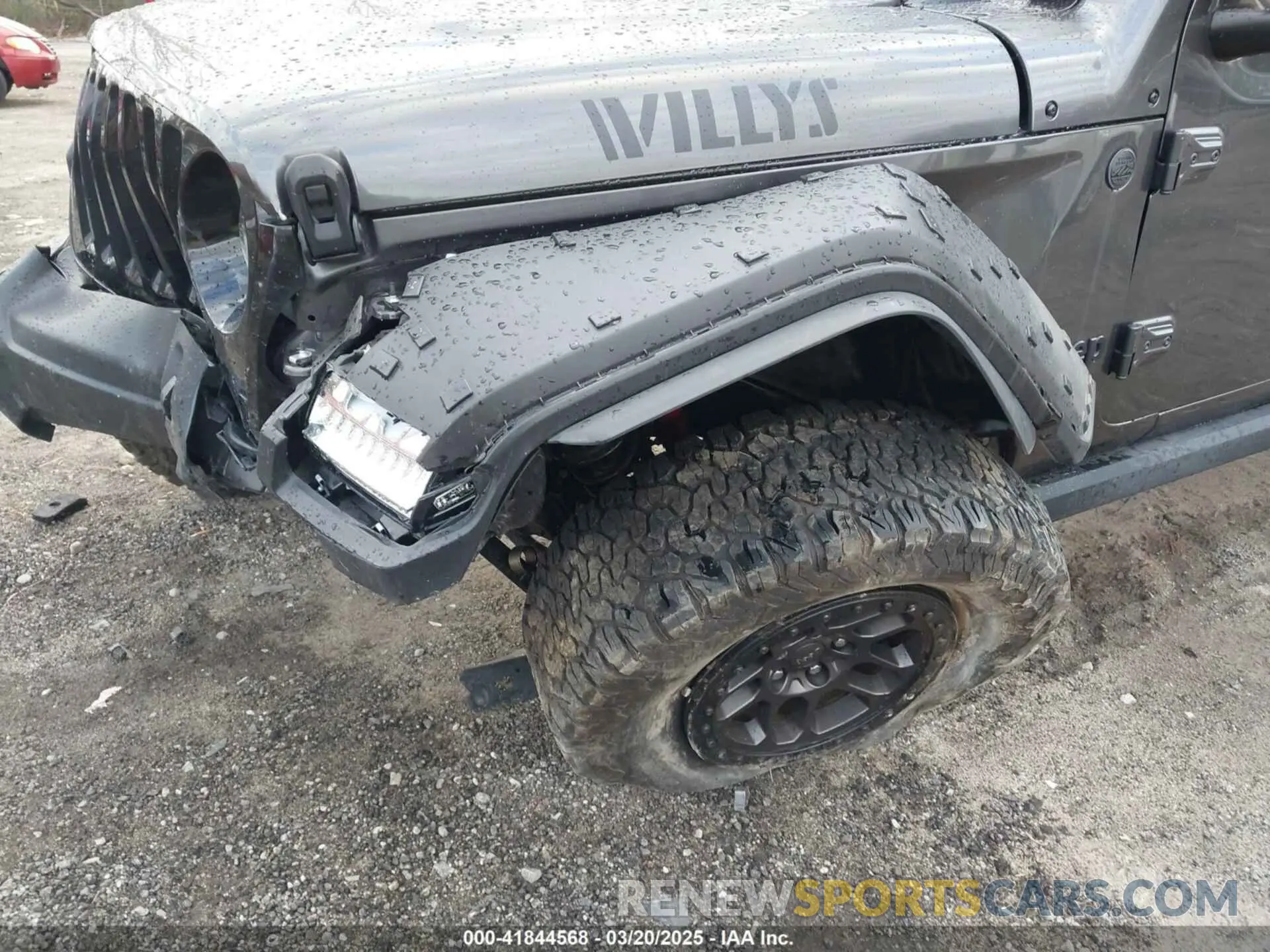 6 fotografías del automóvil dañado 1C4HJXDG7PW501555 JEEP WRANGLER 2023