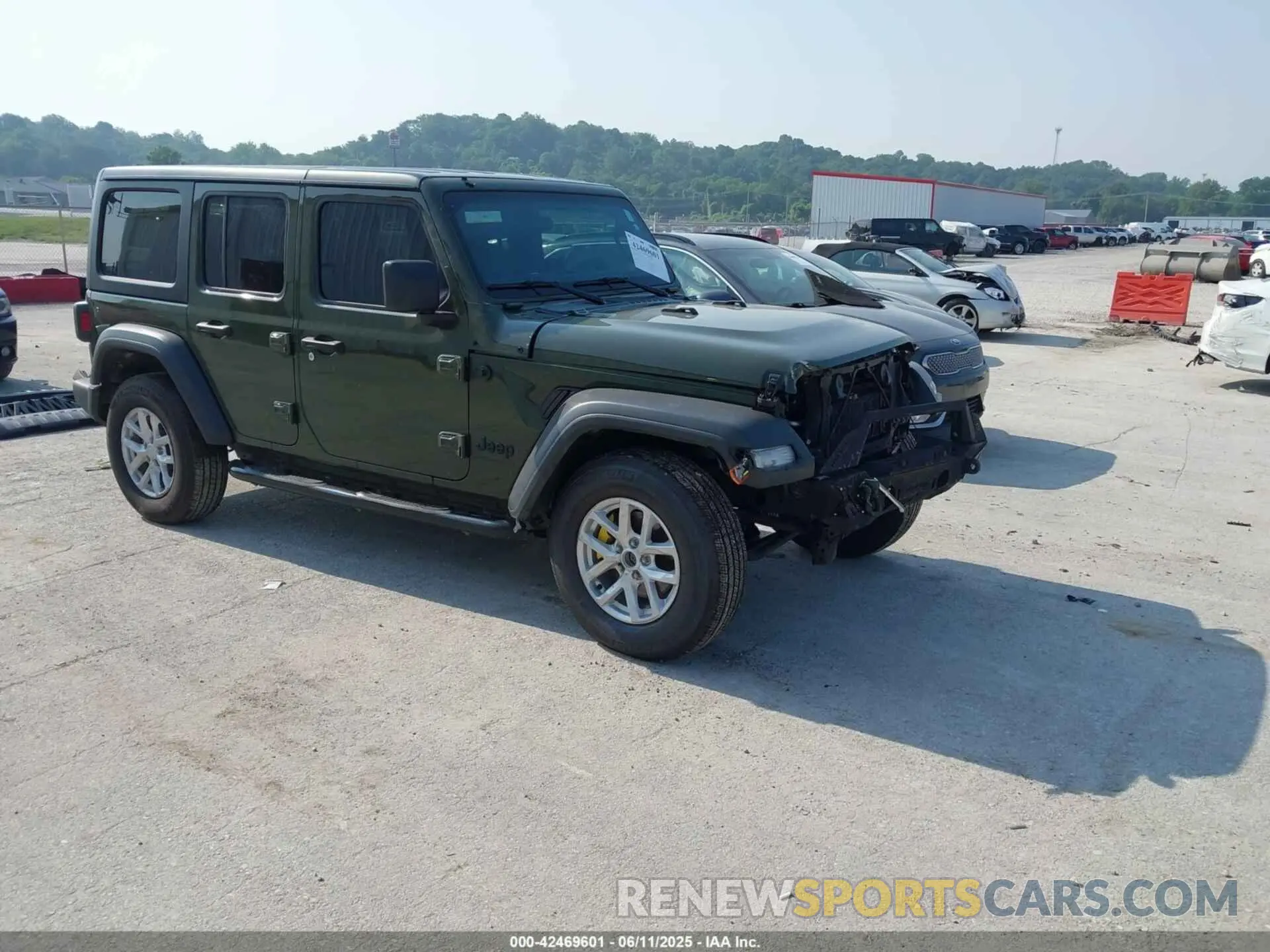 1 fotografías del automóvil dañado 1C4HJXDG7PW646627 JEEP WRANGLER 2023