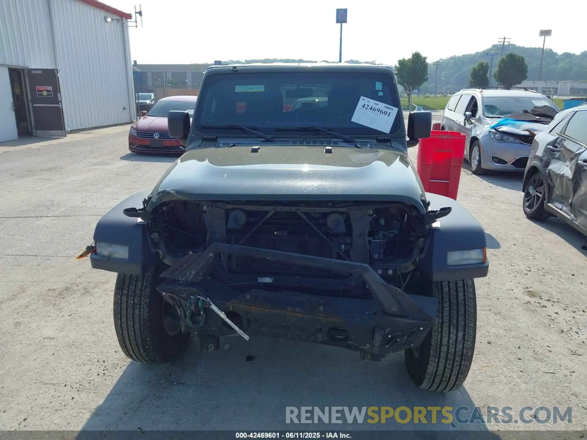 13 fotografías del automóvil dañado 1C4HJXDG7PW646627 JEEP WRANGLER 2023