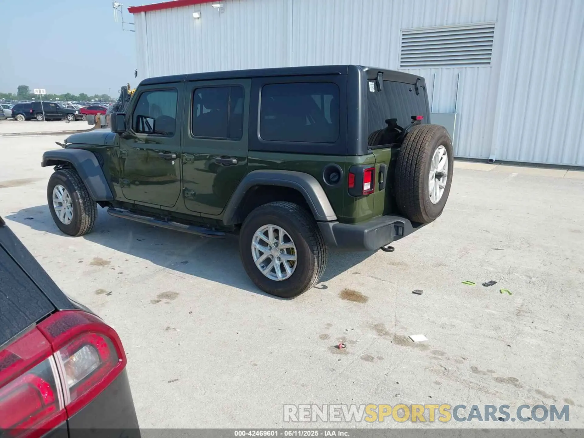 3 fotografías del automóvil dañado 1C4HJXDG7PW646627 JEEP WRANGLER 2023