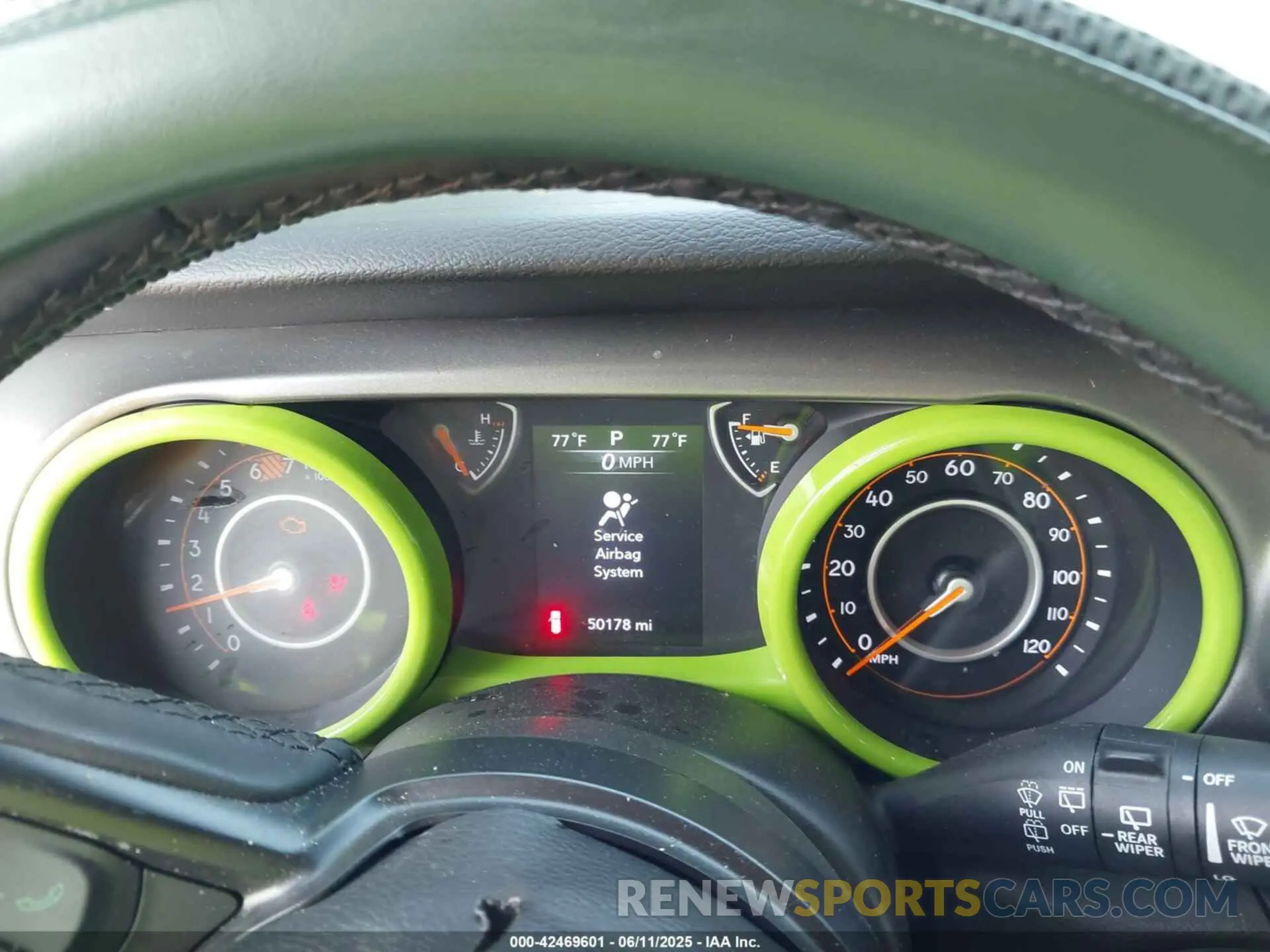 7 fotografías del automóvil dañado 1C4HJXDG7PW646627 JEEP WRANGLER 2023