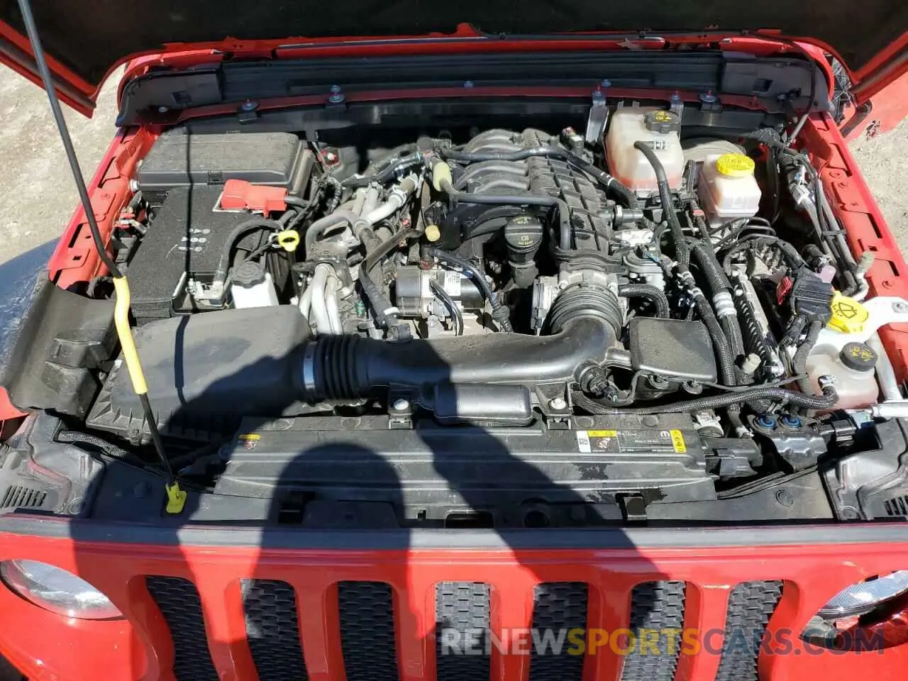 13 fotografías del automóvil dañado 1C4HJXDG8PW507350 JEEP WRANGLER 2023