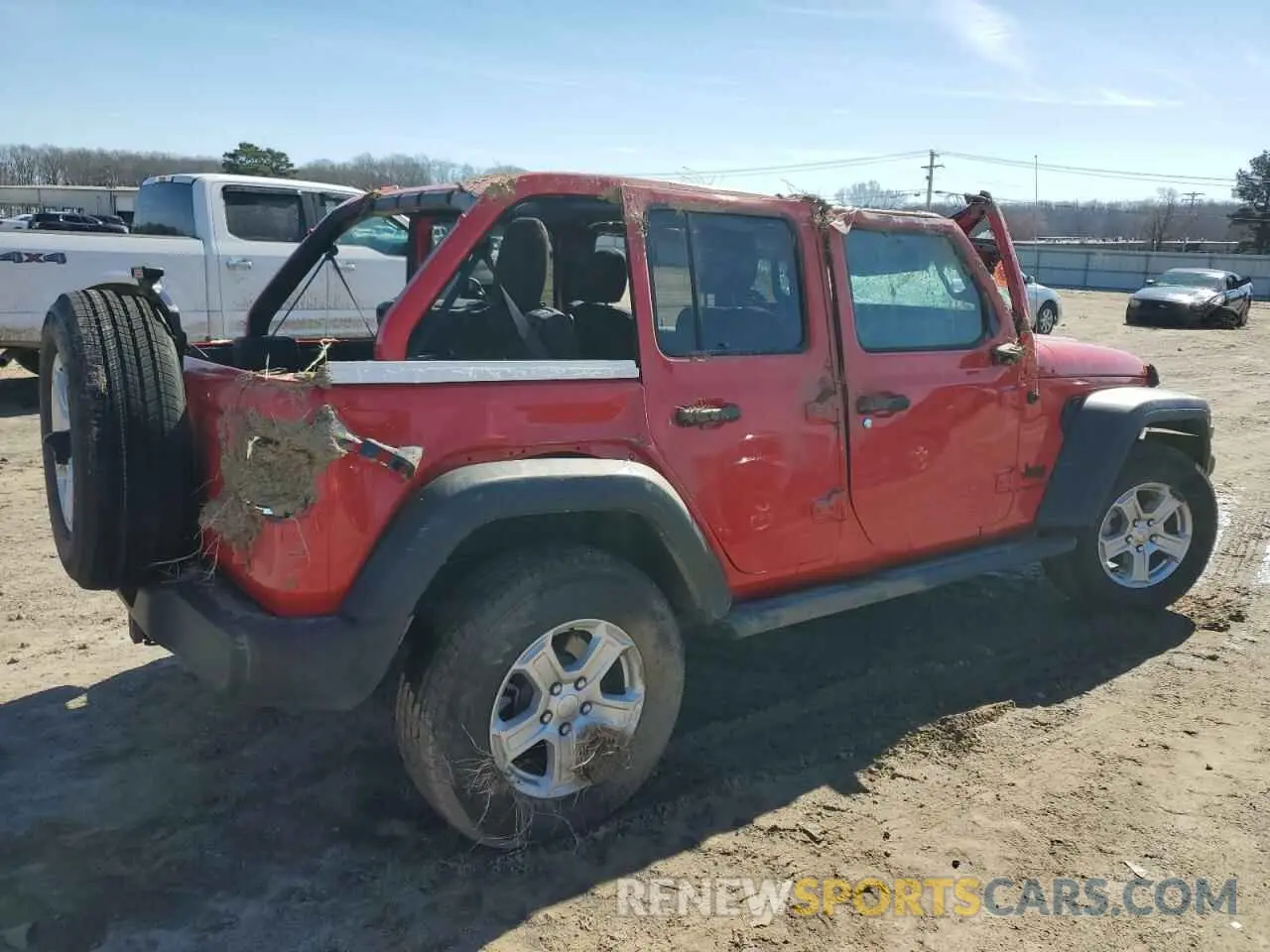 3 fotografías del automóvil dañado 1C4HJXDG8PW507350 JEEP WRANGLER 2023