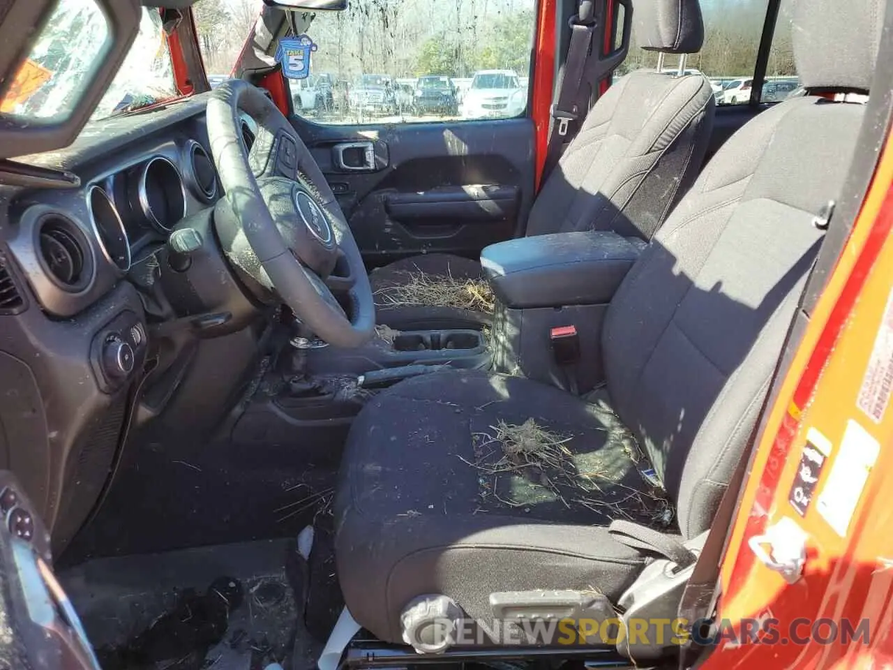 7 fotografías del automóvil dañado 1C4HJXDG8PW507350 JEEP WRANGLER 2023