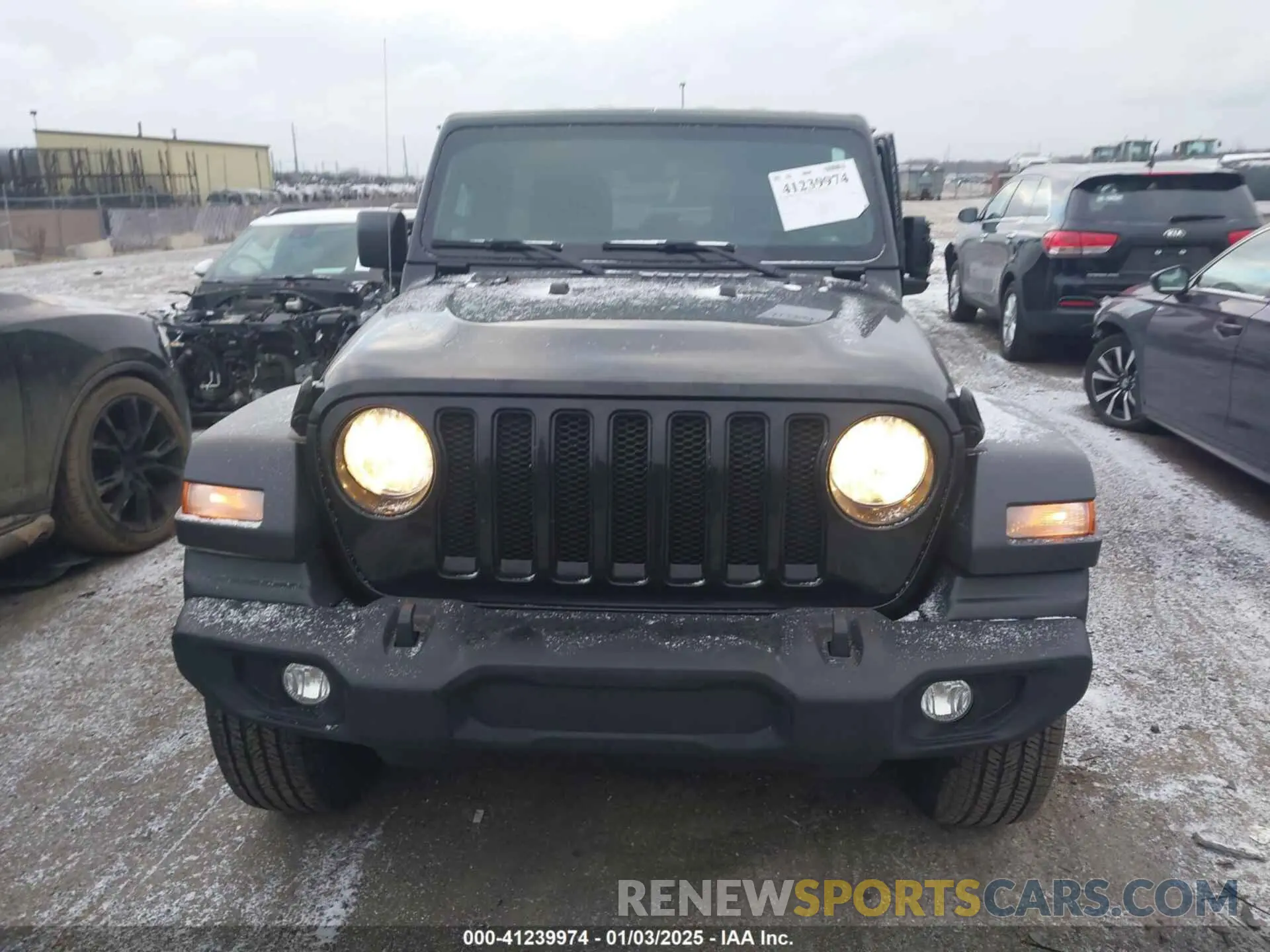 12 fotografías del automóvil dañado 1C4HJXDG8PW653828 JEEP WRANGLER 2023