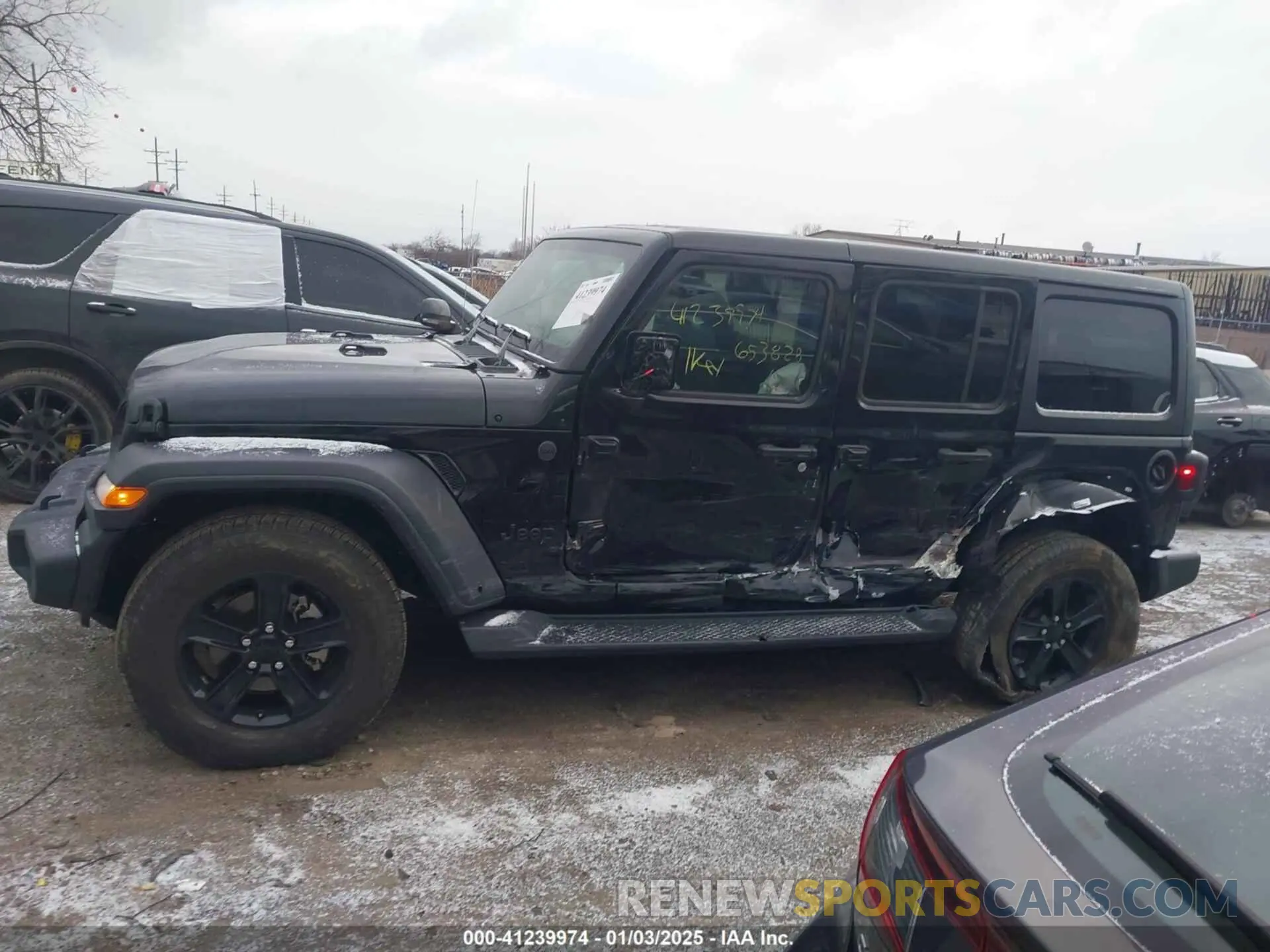 14 fotografías del automóvil dañado 1C4HJXDG8PW653828 JEEP WRANGLER 2023