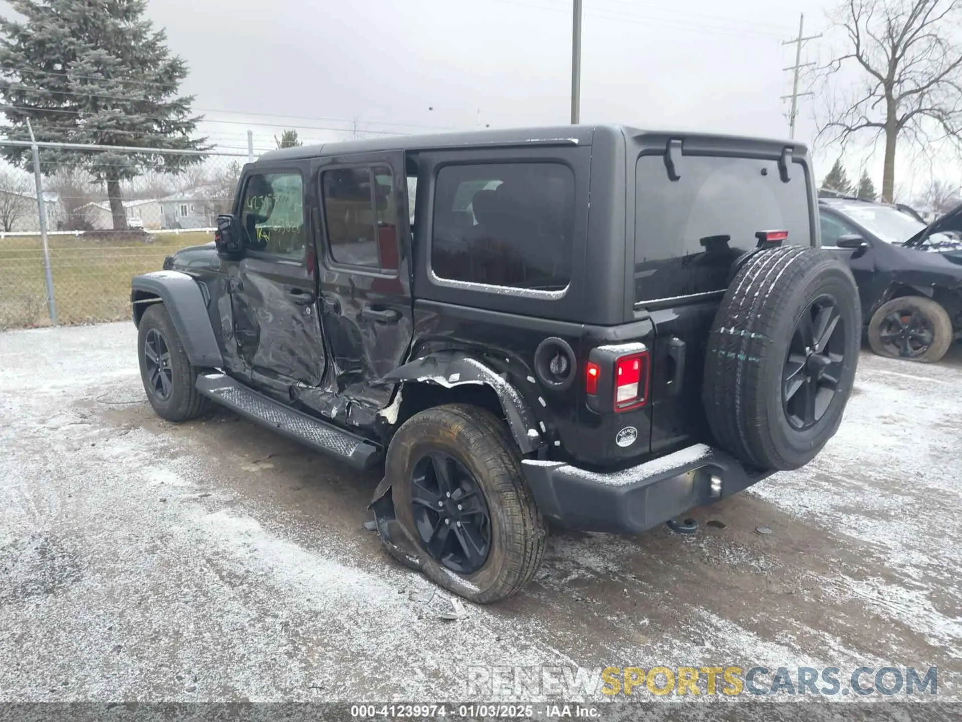 3 fotografías del automóvil dañado 1C4HJXDG8PW653828 JEEP WRANGLER 2023