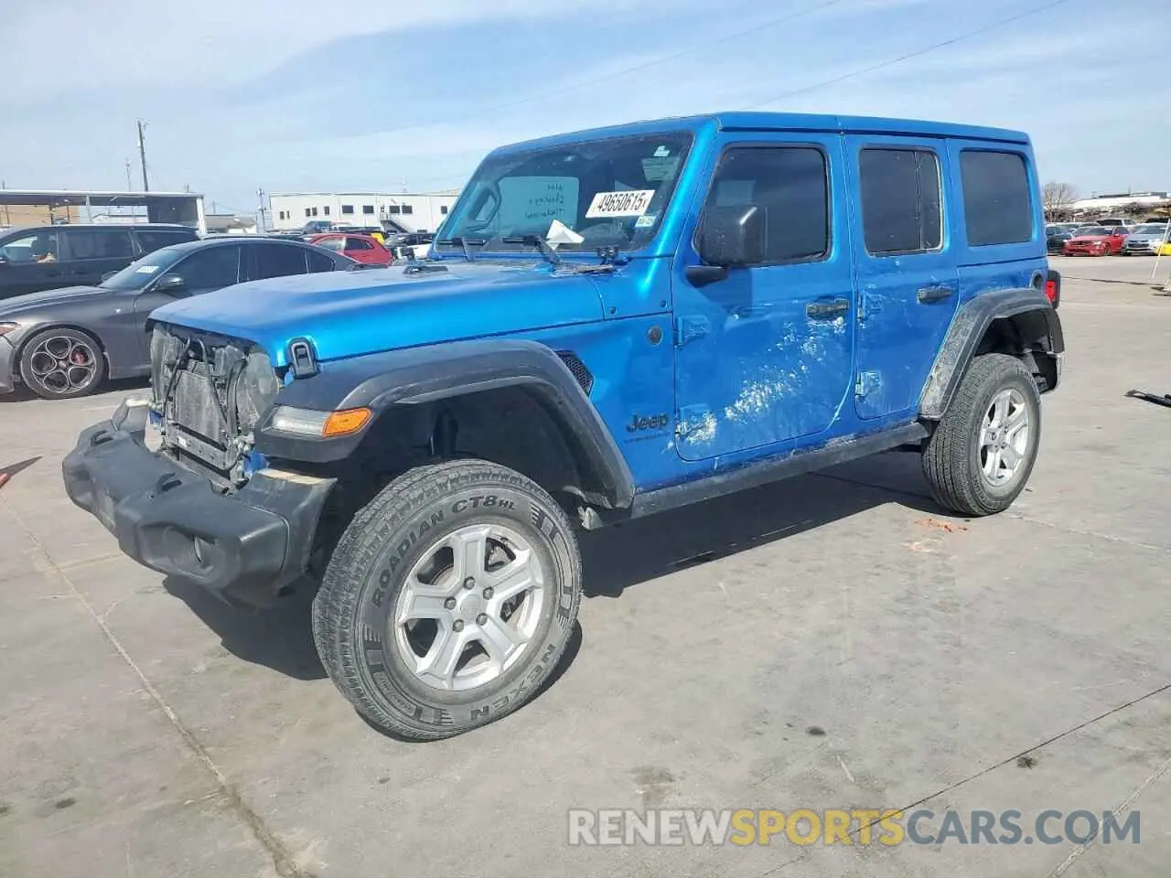 1 fotografías del automóvil dañado 1C4HJXDG8PW666031 JEEP WRANGLER 2023