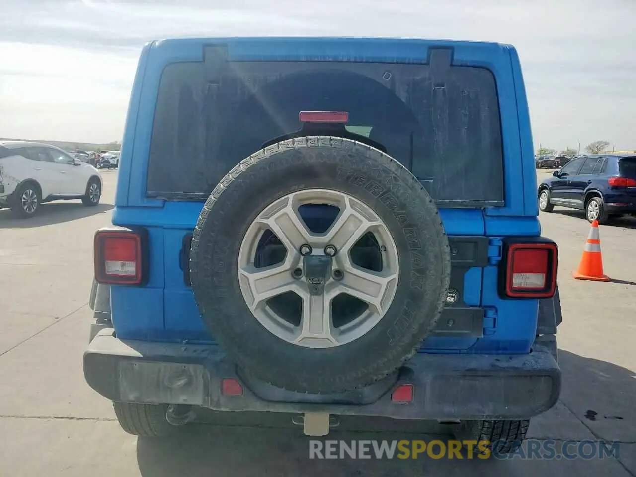6 fotografías del automóvil dañado 1C4HJXDG8PW666031 JEEP WRANGLER 2023