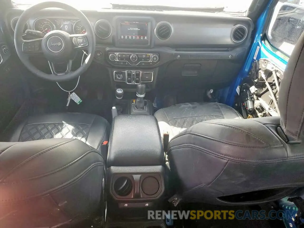 8 fotografías del automóvil dañado 1C4HJXDG8PW666031 JEEP WRANGLER 2023