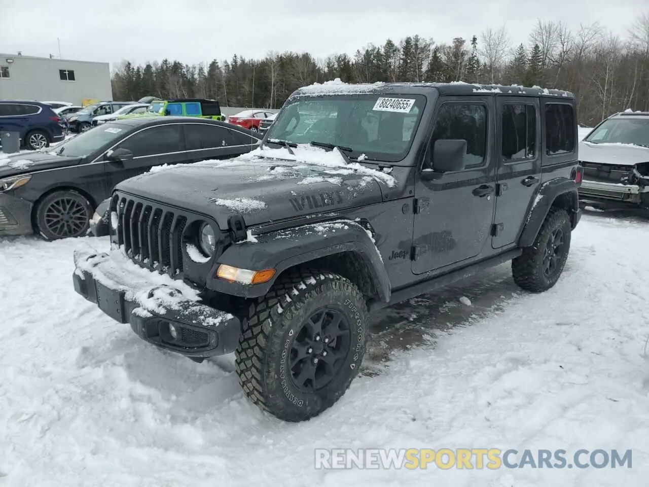 1 fotografías del automóvil dañado 1C4HJXDG9PW563264 JEEP WRANGLER 2023