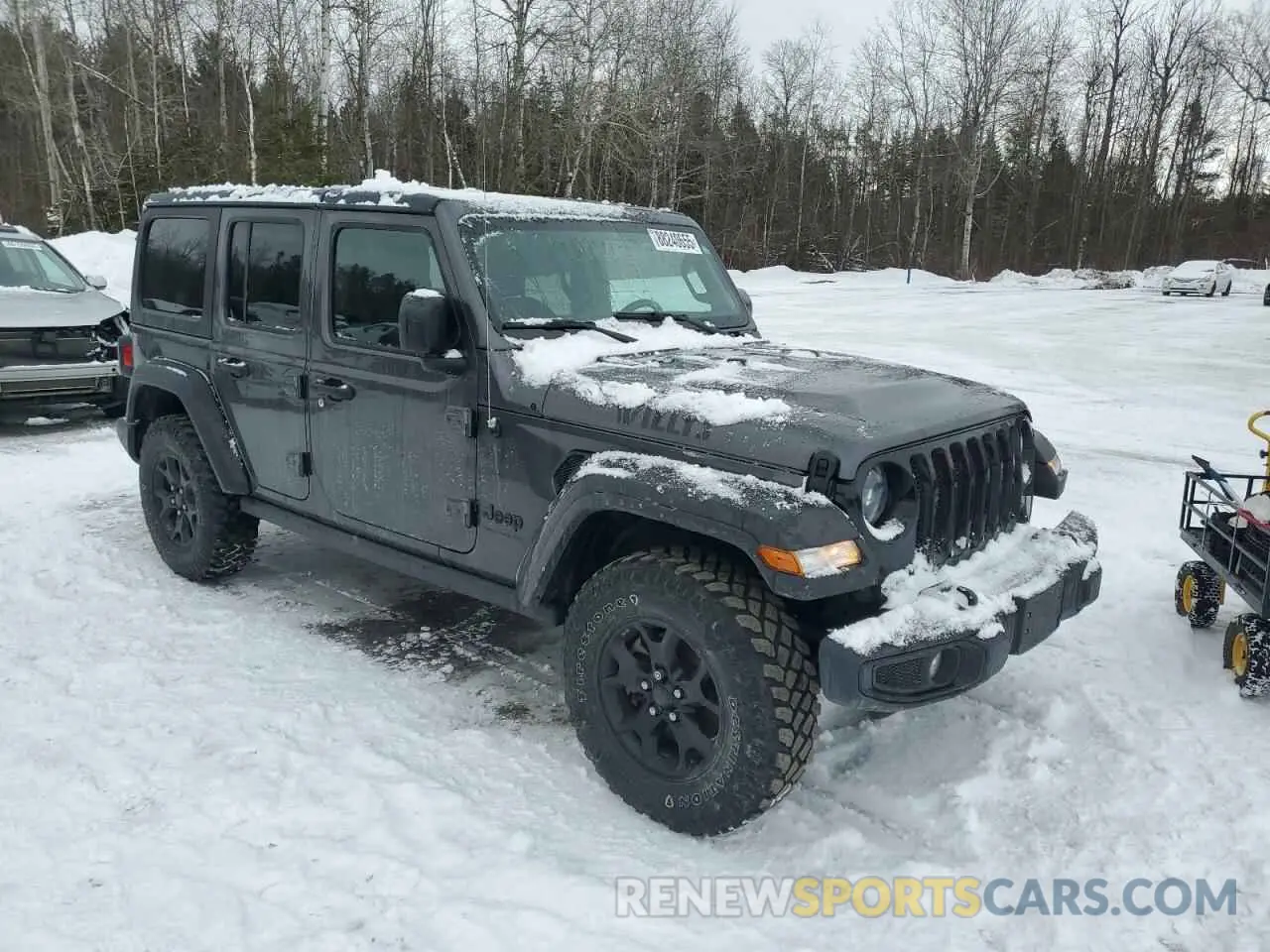4 fotografías del automóvil dañado 1C4HJXDG9PW563264 JEEP WRANGLER 2023