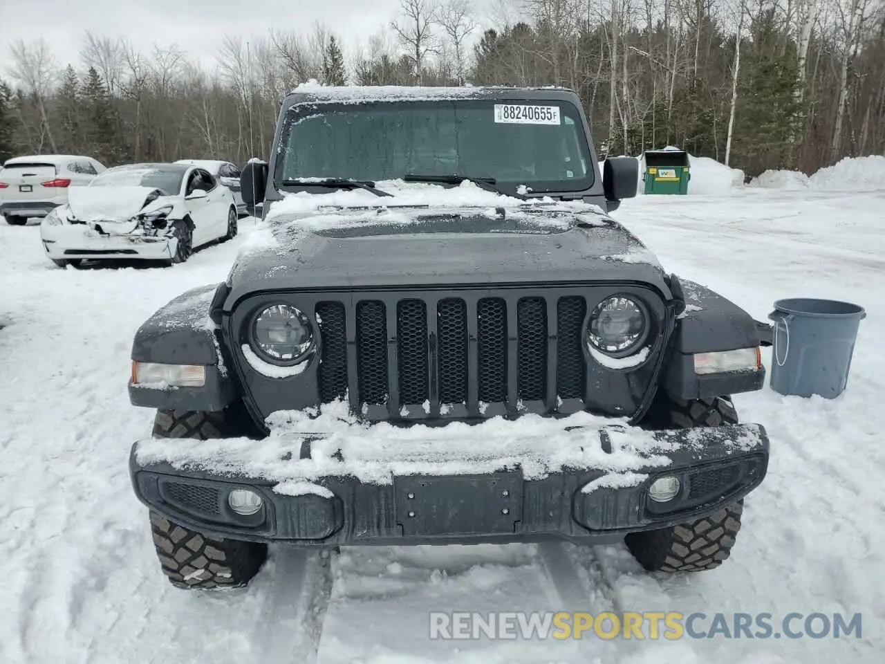 5 fotografías del automóvil dañado 1C4HJXDG9PW563264 JEEP WRANGLER 2023