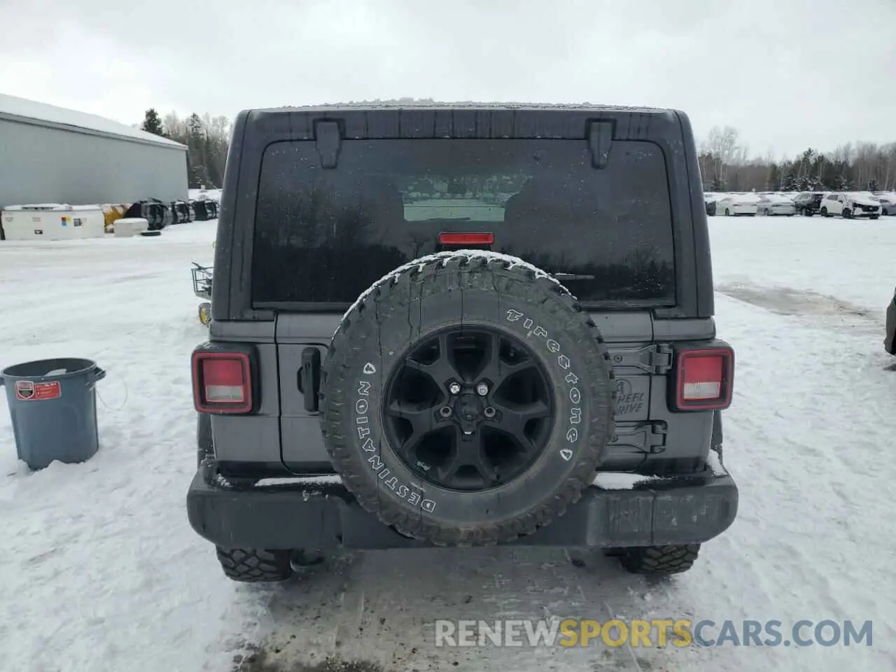 6 fotografías del automóvil dañado 1C4HJXDG9PW563264 JEEP WRANGLER 2023
