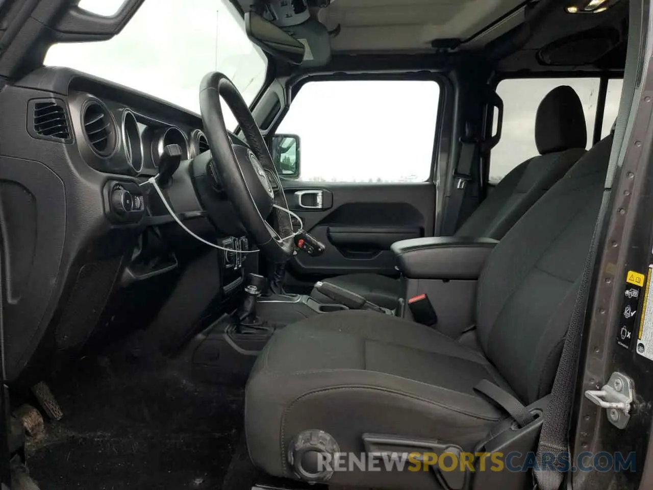 7 fotografías del automóvil dañado 1C4HJXDG9PW563264 JEEP WRANGLER 2023