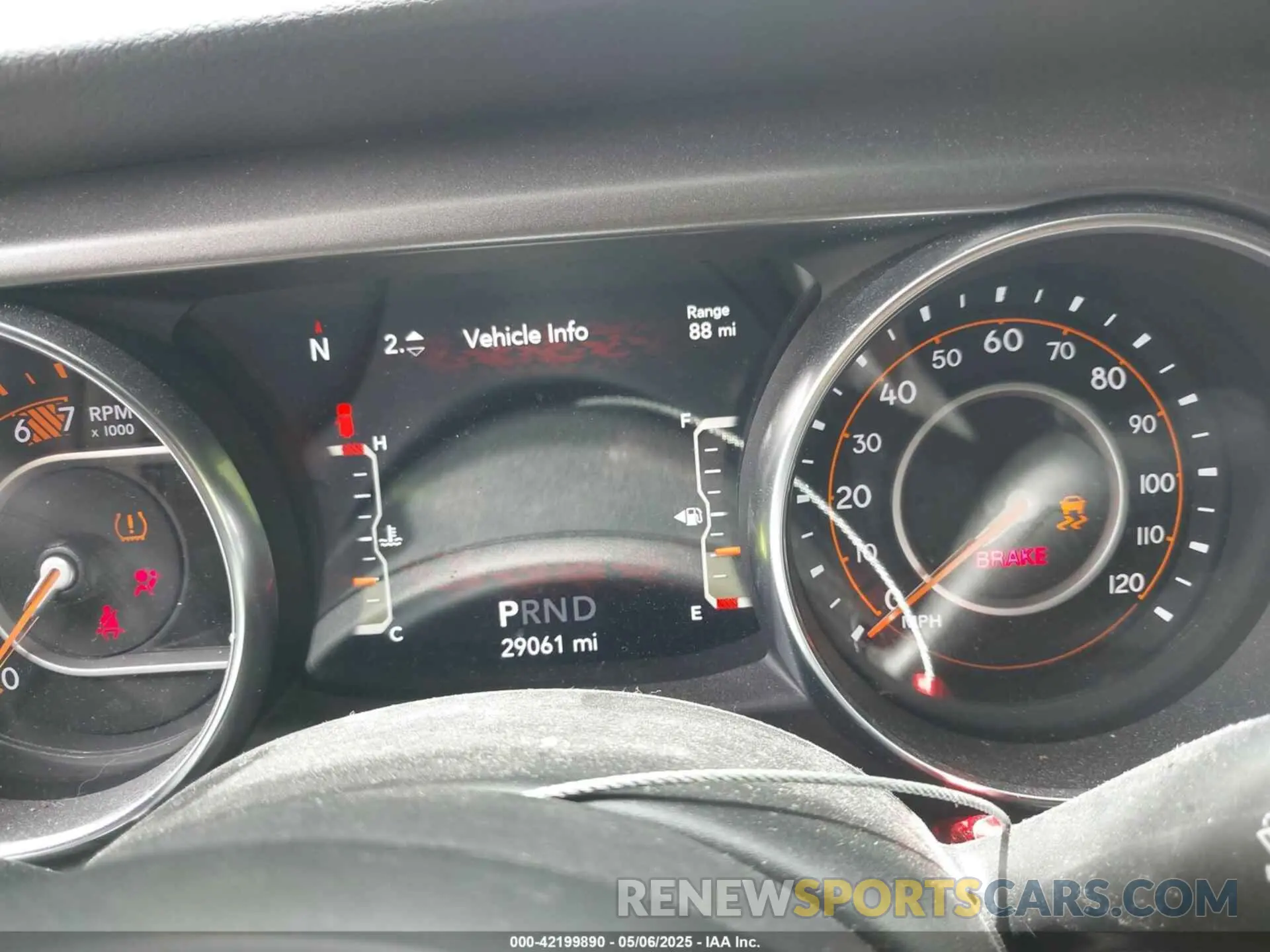 7 fotografías del automóvil dañado 1C4HJXDN0PW511682 JEEP WRANGLER 2023