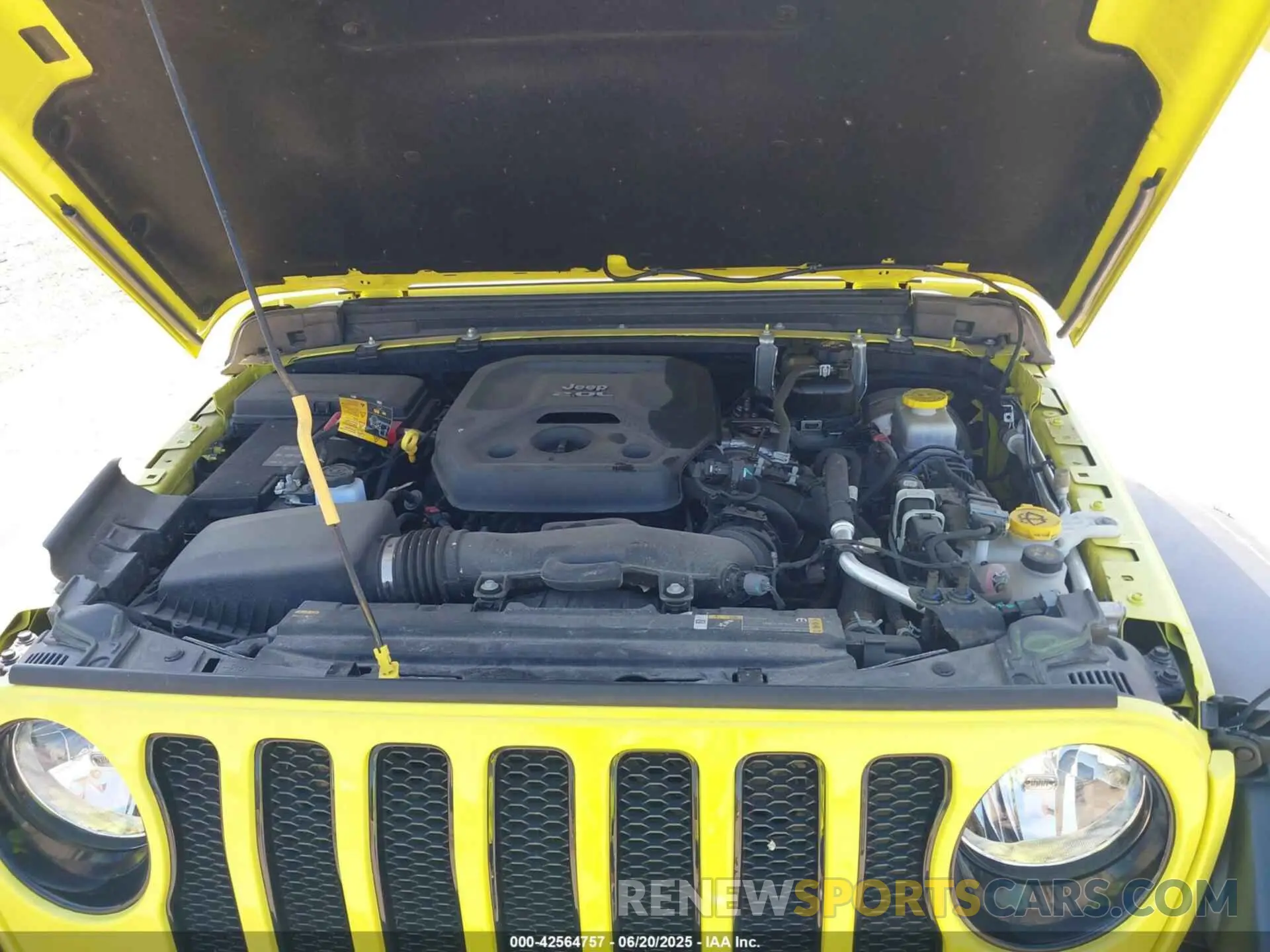 10 fotografías del automóvil dañado 1C4HJXDN1PW543105 JEEP WRANGLER 2023