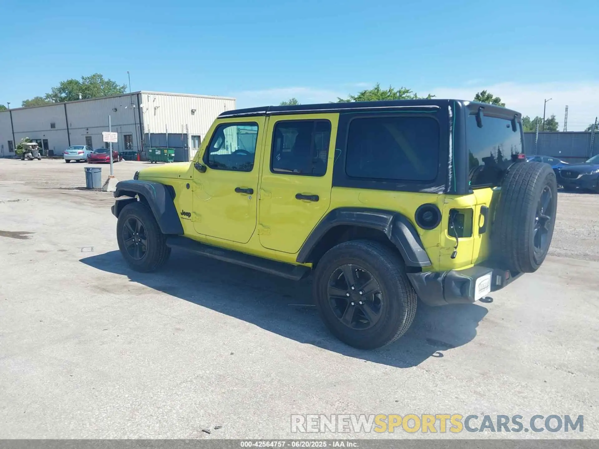 3 fotografías del automóvil dañado 1C4HJXDN1PW543105 JEEP WRANGLER 2023