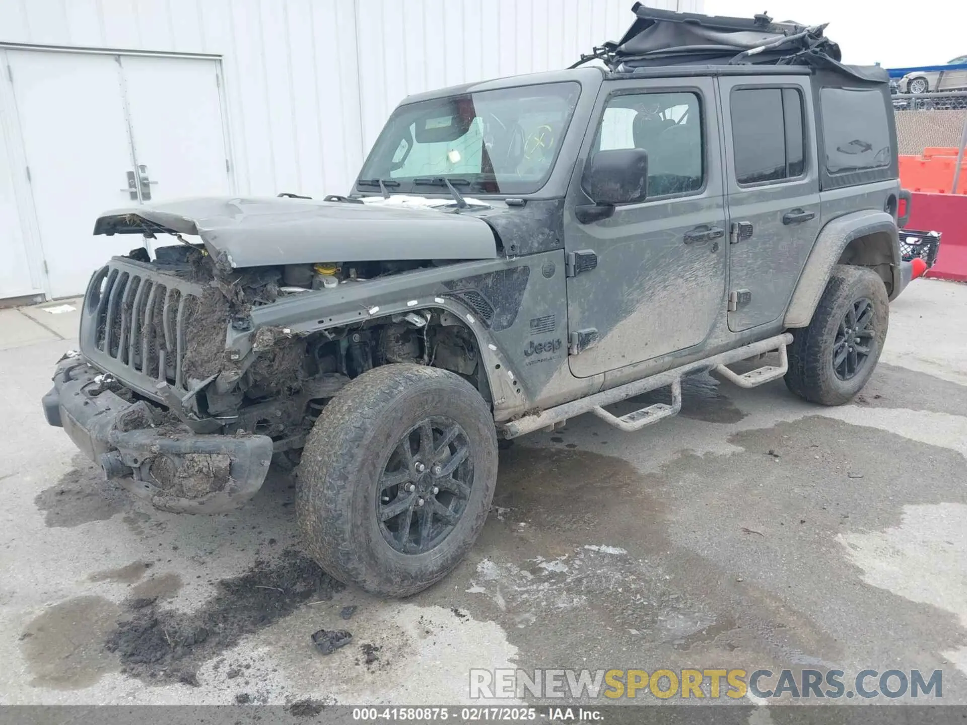 2 fotografías del automóvil dañado 1C4HJXDN1PW596046 JEEP WRANGLER 2023