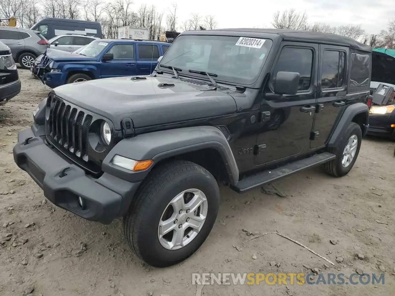 1 fotografías del automóvil dañado 1C4HJXDN1PW596242 JEEP WRANGLER 2023