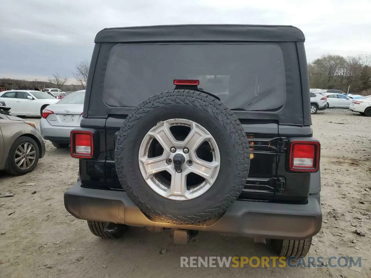 6 fotografías del automóvil dañado 1C4HJXDN1PW596242 JEEP WRANGLER 2023