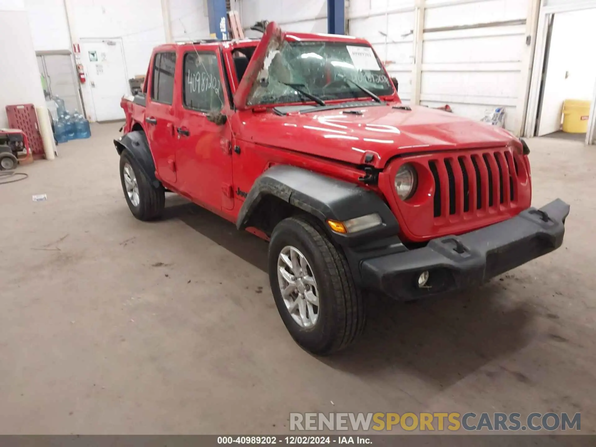 1 fotografías del automóvil dañado 1C4HJXDN1PW630003 JEEP WRANGLER 2023