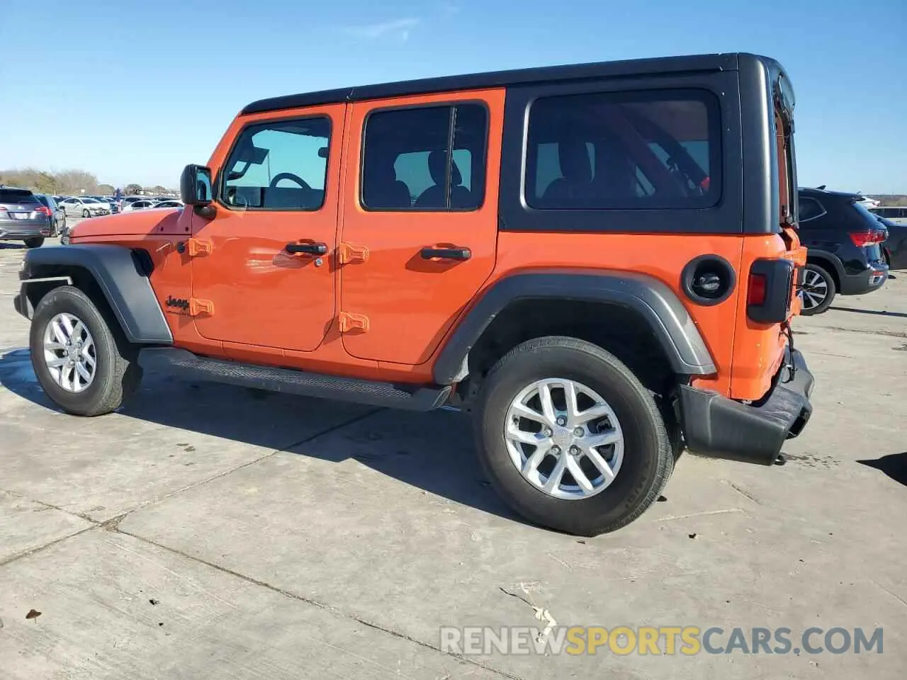 2 fotografías del automóvil dañado 1C4HJXDN2PW686743 JEEP WRANGLER 2023