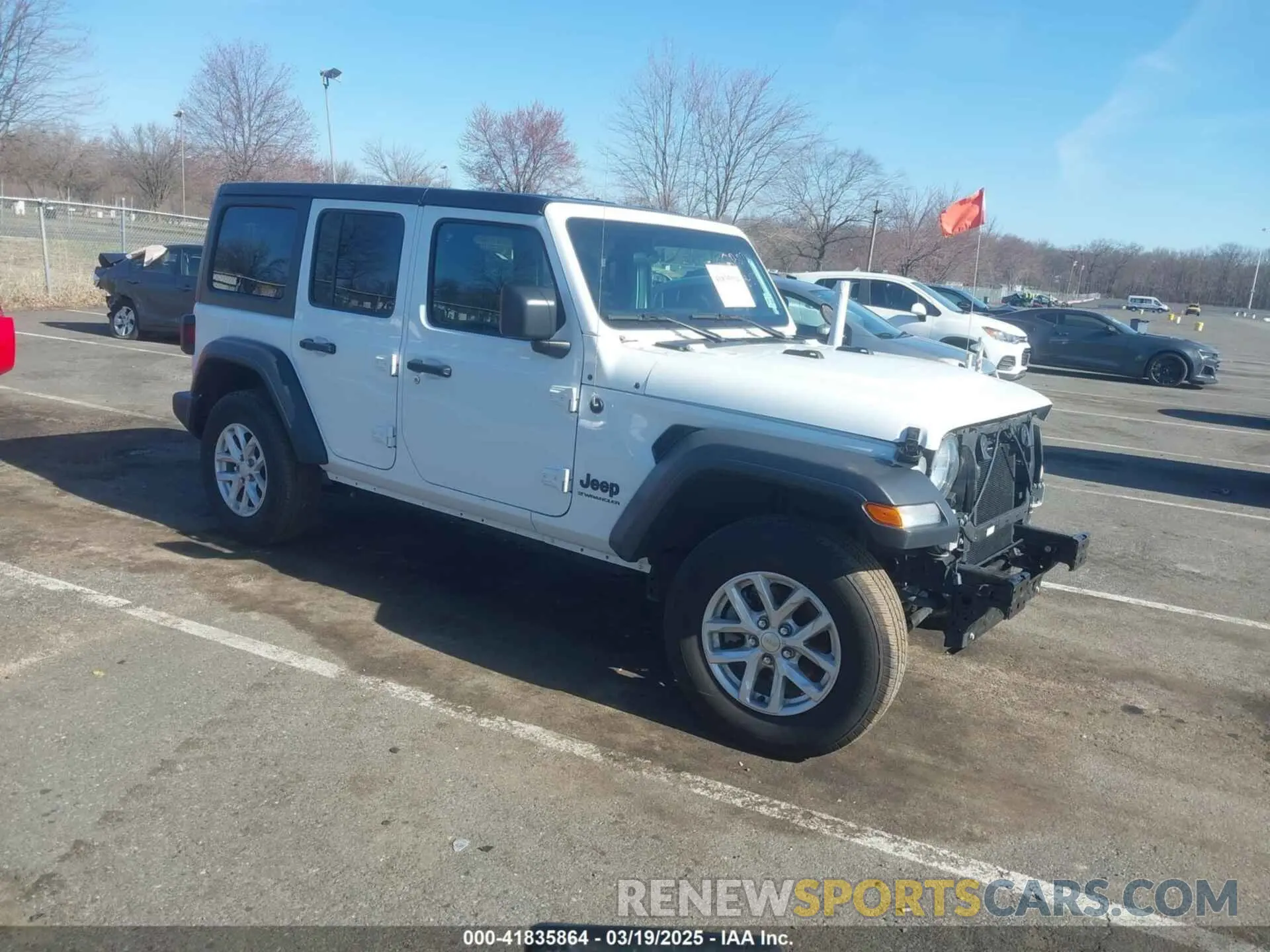 1 fotografías del automóvil dañado 1C4HJXDN4PW702277 JEEP WRANGLER 2023