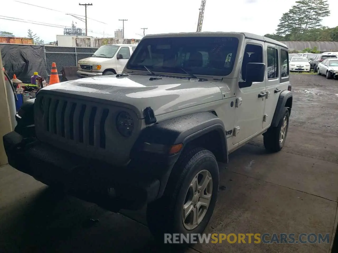1 fotografías del automóvil dañado 1C4HJXDN5PW542913 JEEP WRANGLER 2023
