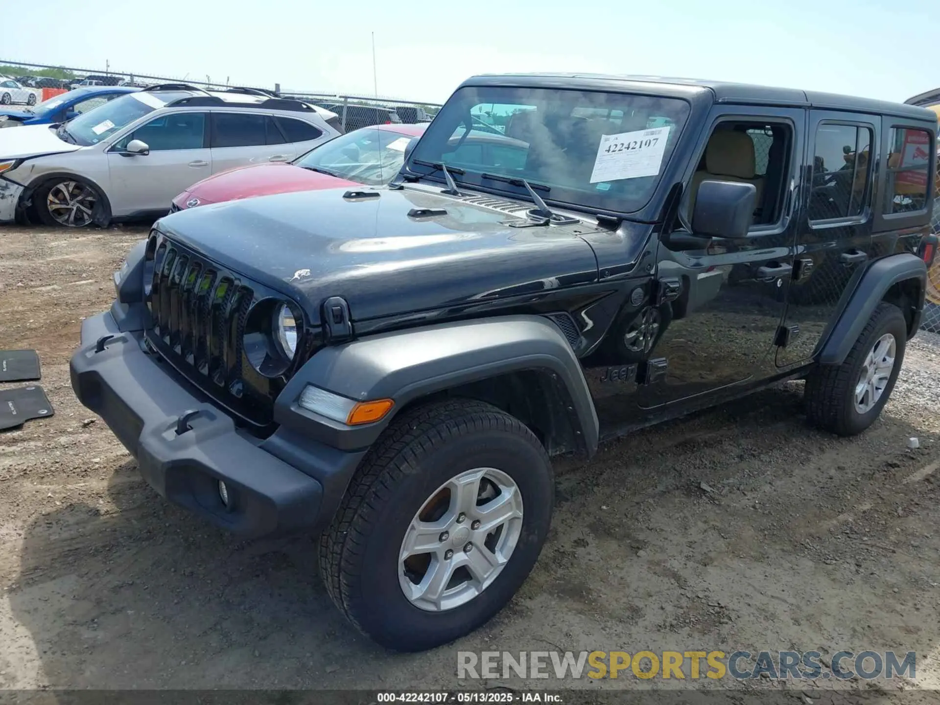 2 fotografías del automóvil dañado 1C4HJXDN6PW599895 JEEP WRANGLER 2023