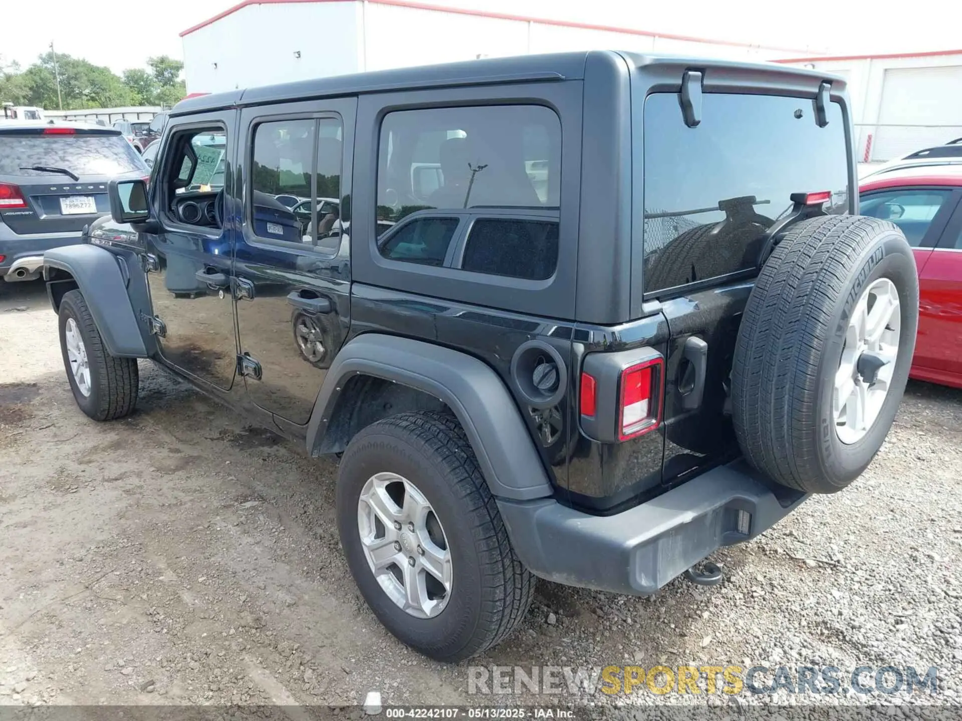 3 fotografías del automóvil dañado 1C4HJXDN6PW599895 JEEP WRANGLER 2023