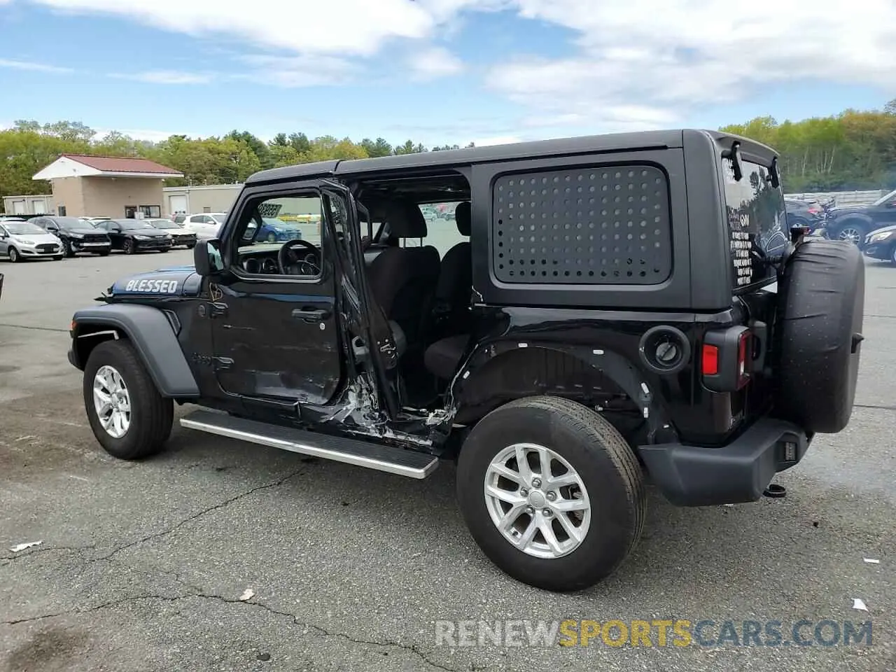 2 fotografías del automóvil dañado 1C4HJXDN6PW618252 JEEP WRANGLER 2023