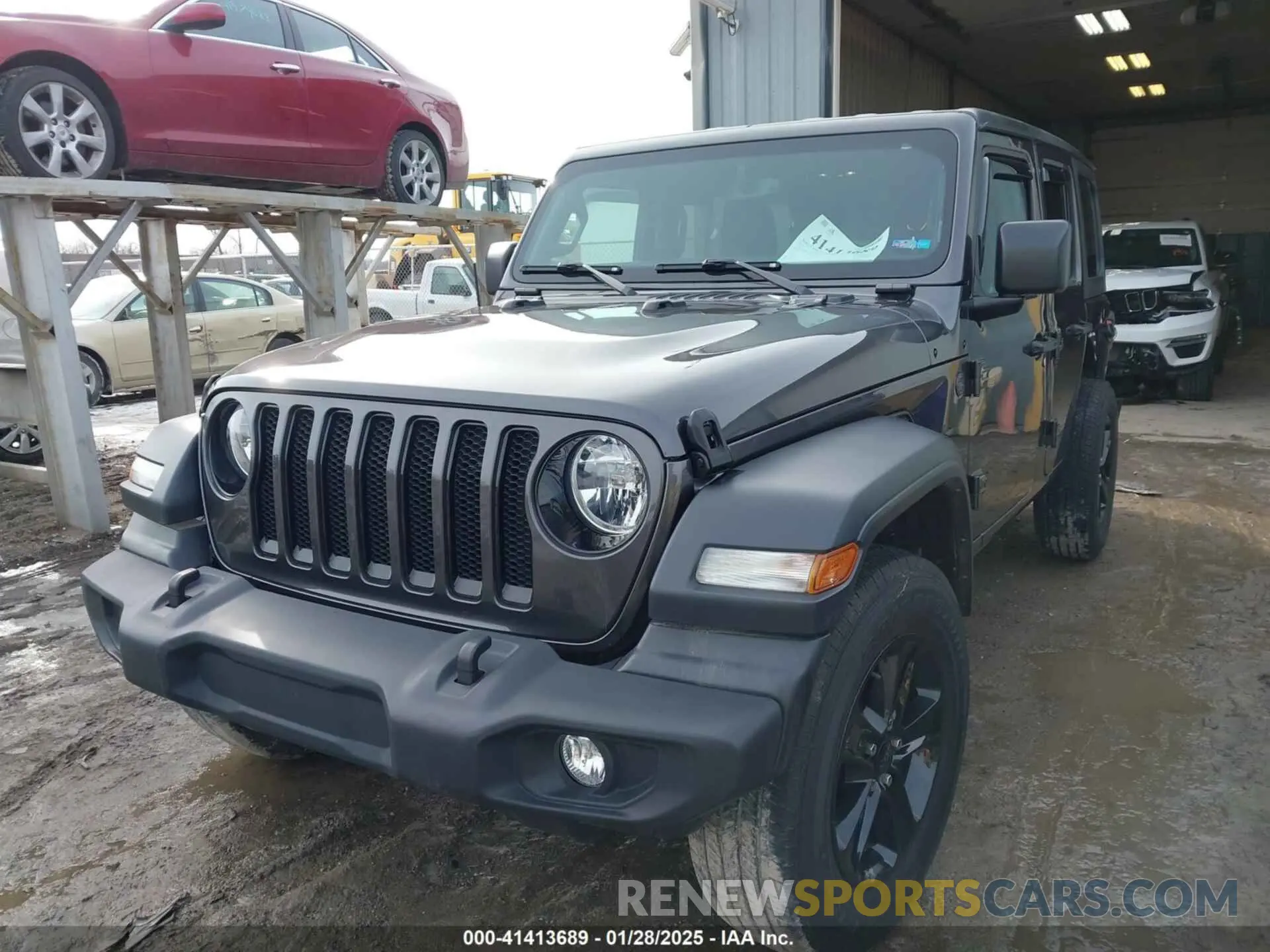 2 fotografías del automóvil dañado 1C4HJXDN6PW653924 JEEP WRANGLER 2023