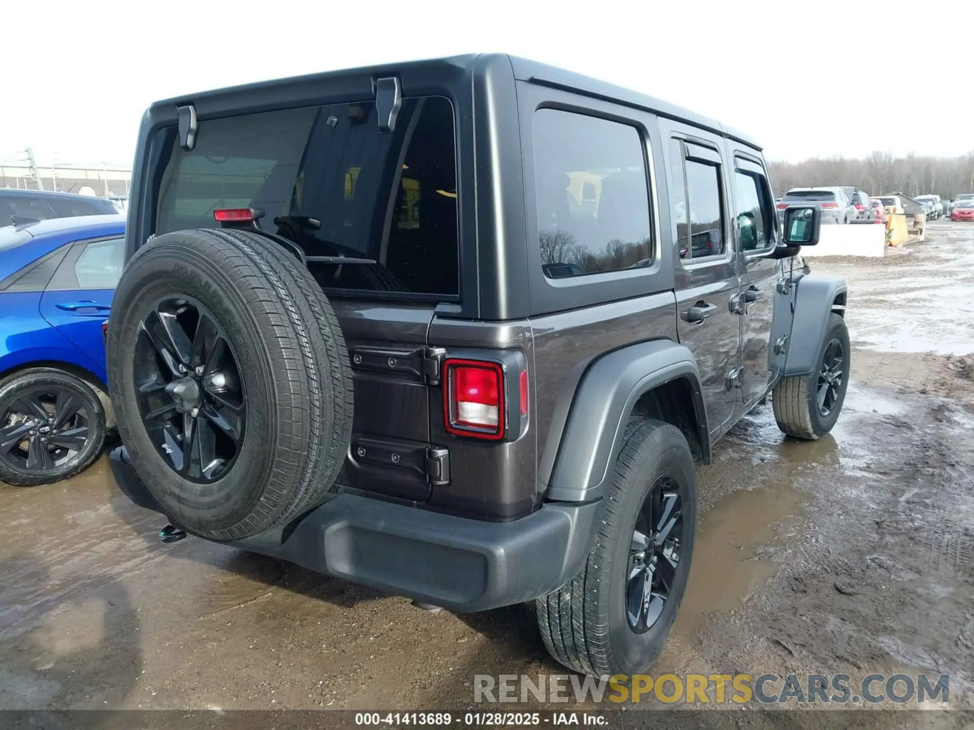 4 fotografías del automóvil dañado 1C4HJXDN6PW653924 JEEP WRANGLER 2023