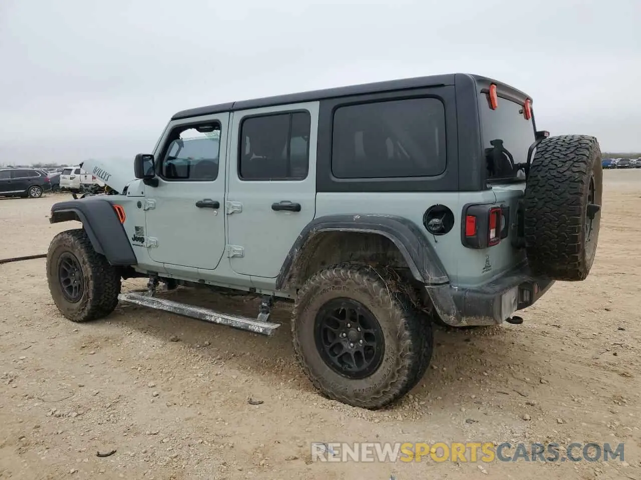 2 fotografías del automóvil dañado 1C4HJXDN6PW664826 JEEP WRANGLER 2023