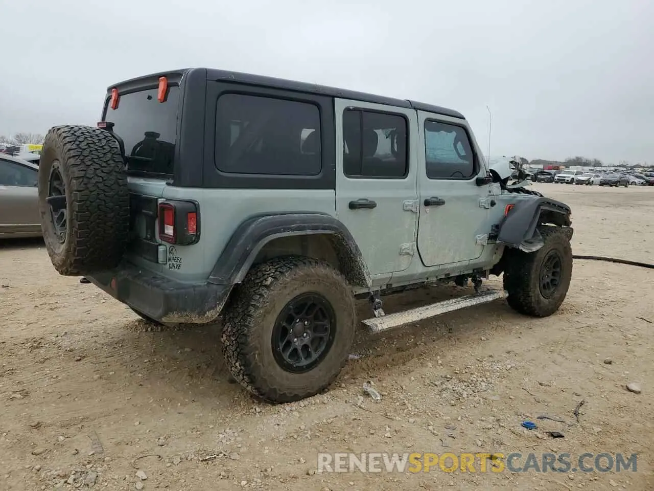 3 fotografías del automóvil dañado 1C4HJXDN6PW664826 JEEP WRANGLER 2023