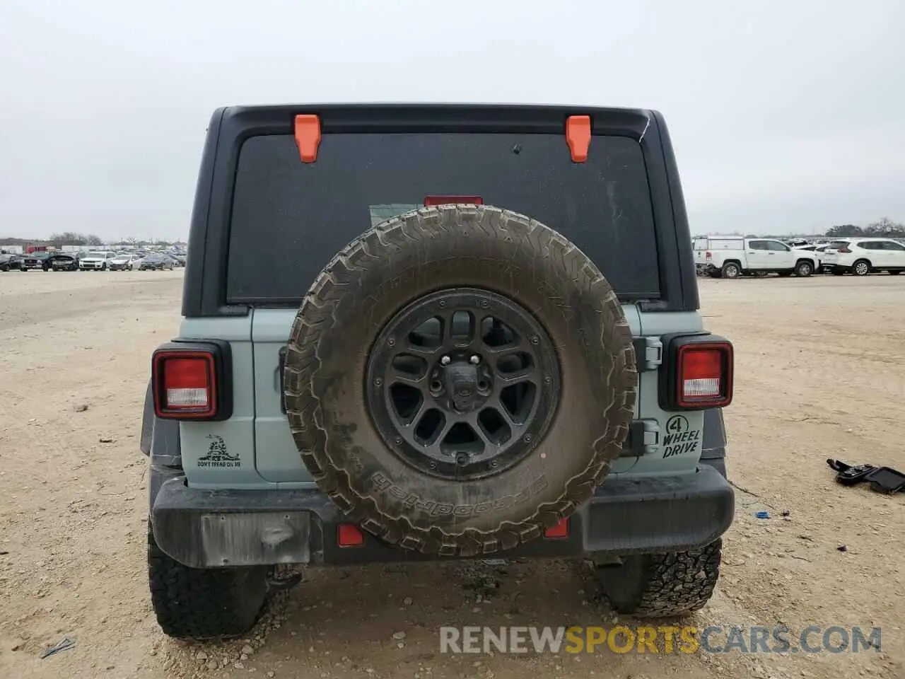 6 fotografías del automóvil dañado 1C4HJXDN6PW664826 JEEP WRANGLER 2023