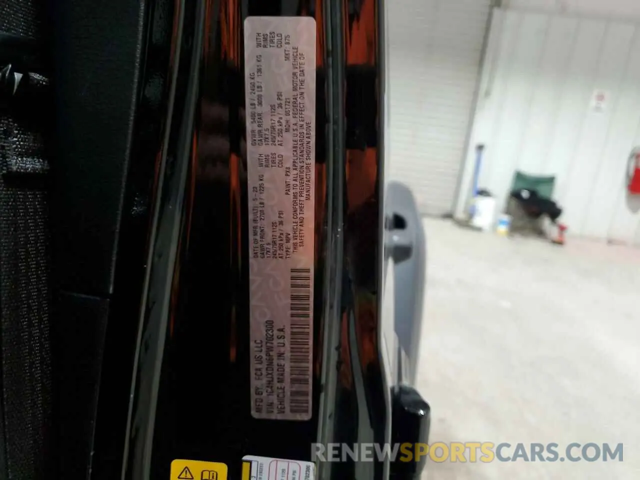 13 fotografías del automóvil dañado 1C4HJXDN6PW702300 JEEP WRANGLER 2023
