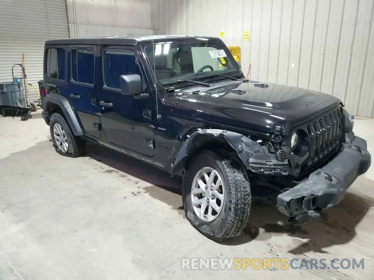 4 fotografías del automóvil dañado 1C4HJXDN6PW702300 JEEP WRANGLER 2023