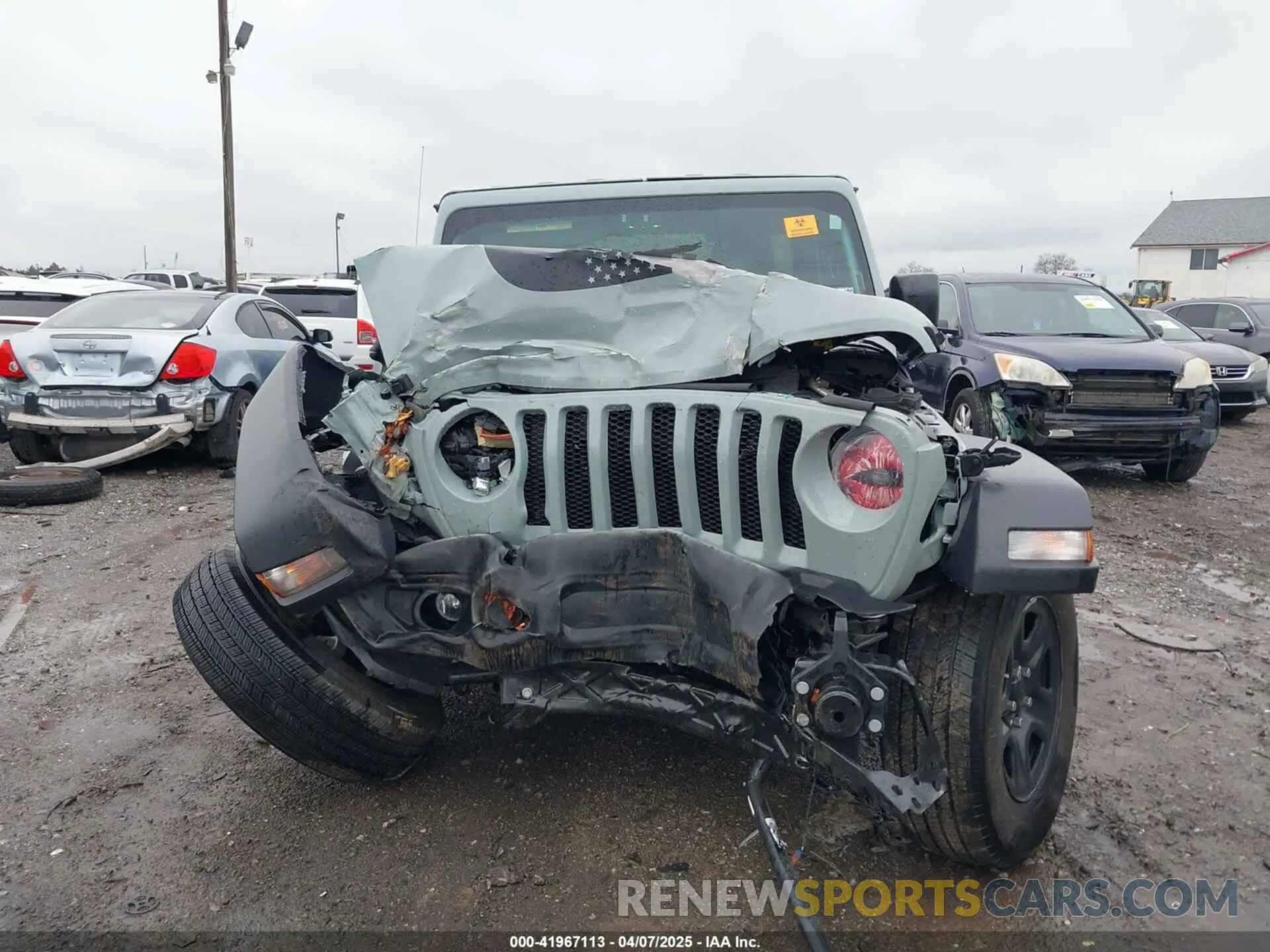 12 fotografías del automóvil dañado 1C4HJXDN7PW546218 JEEP WRANGLER 2023